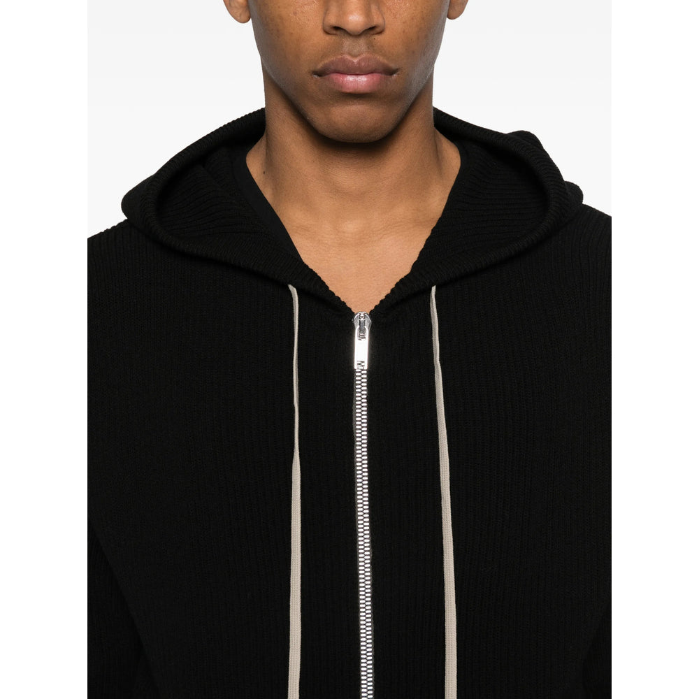 Rick Owens Black Sweaters & Knitwear - Cardigans Men RICK OWENS