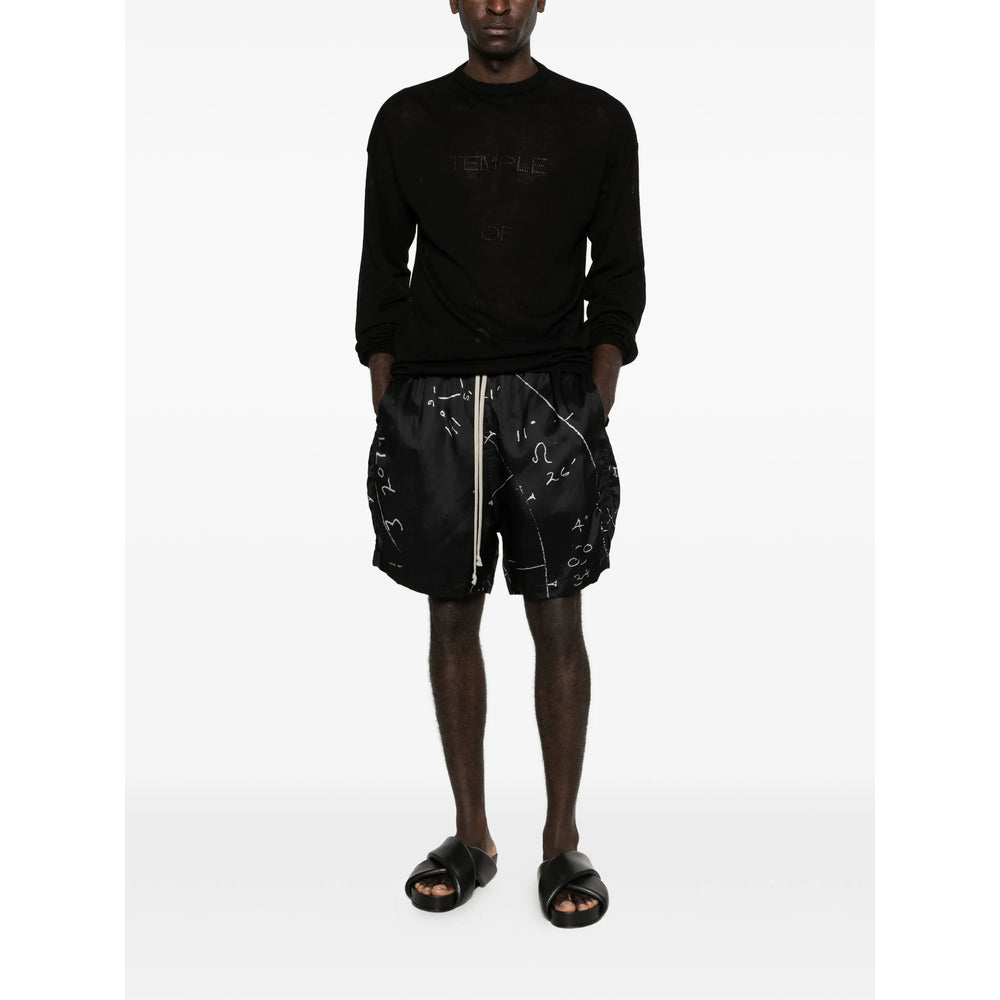Rick Owens Black Sweaters & Knitwear - Jumpers Men RICK OWENS