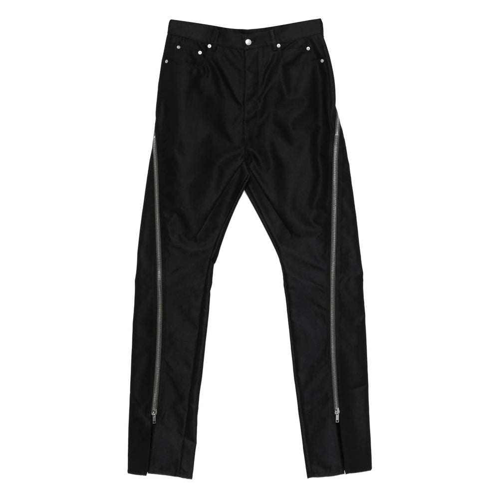Rick Owens Black Trousers - Regular & Straight-Leg Trousers Men RICK OWENS