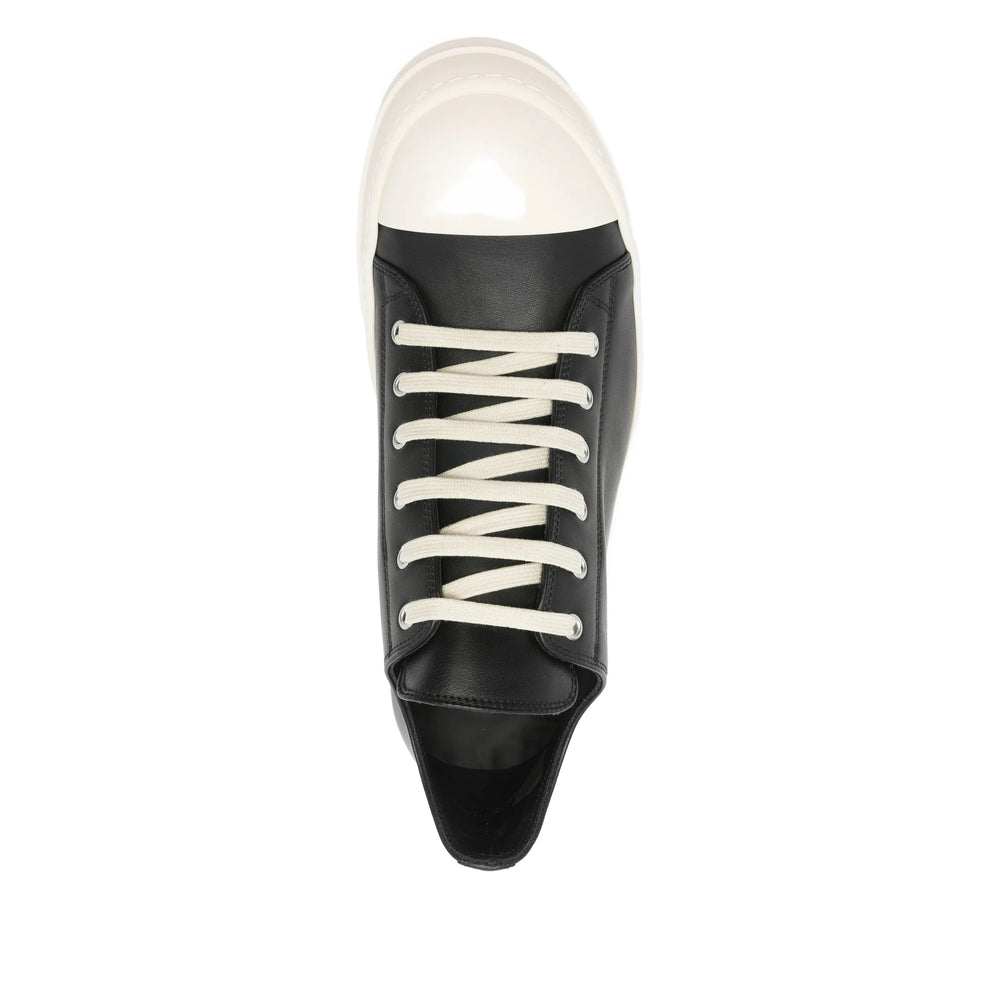Rick Owens Black Trainers - Low-Tops Men RICK OWENS
