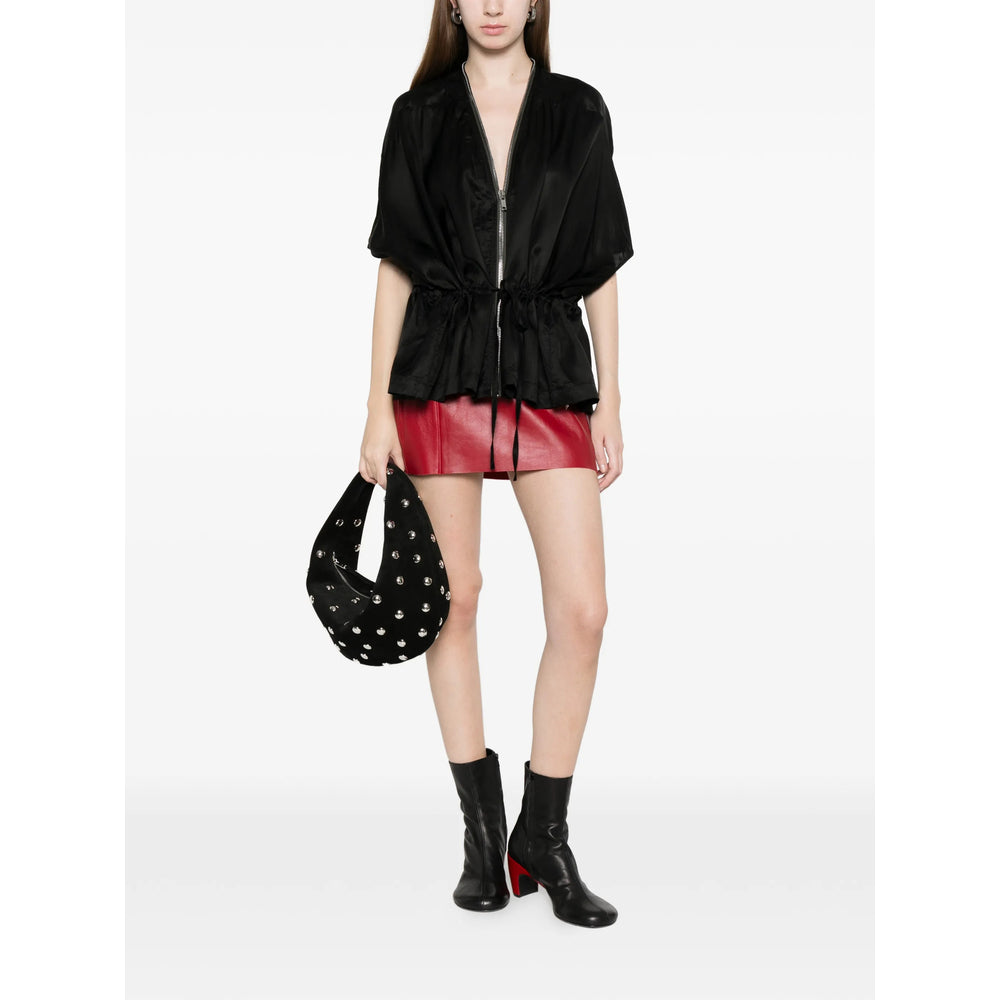 Rick Owens Black Jackets - Capes & Ponchos Women RICK OWENS