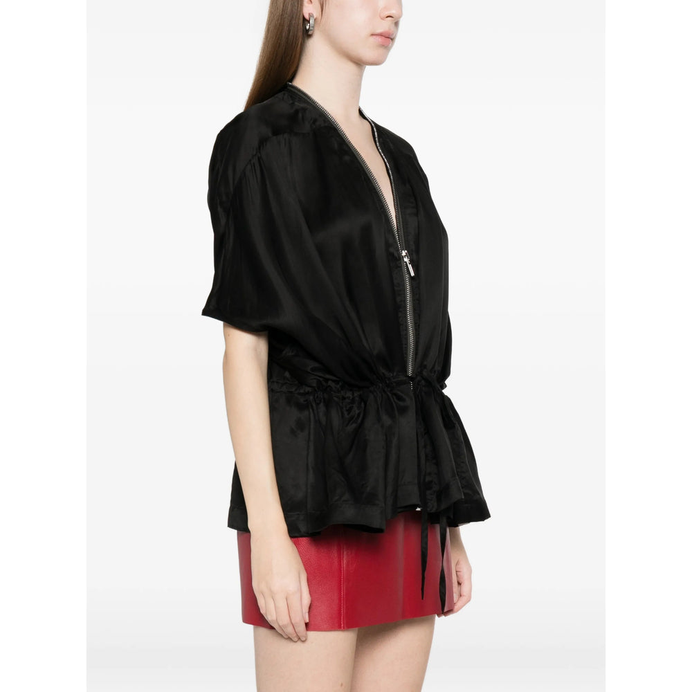 Rick Owens Black Jackets - Capes & Ponchos Women RICK OWENS