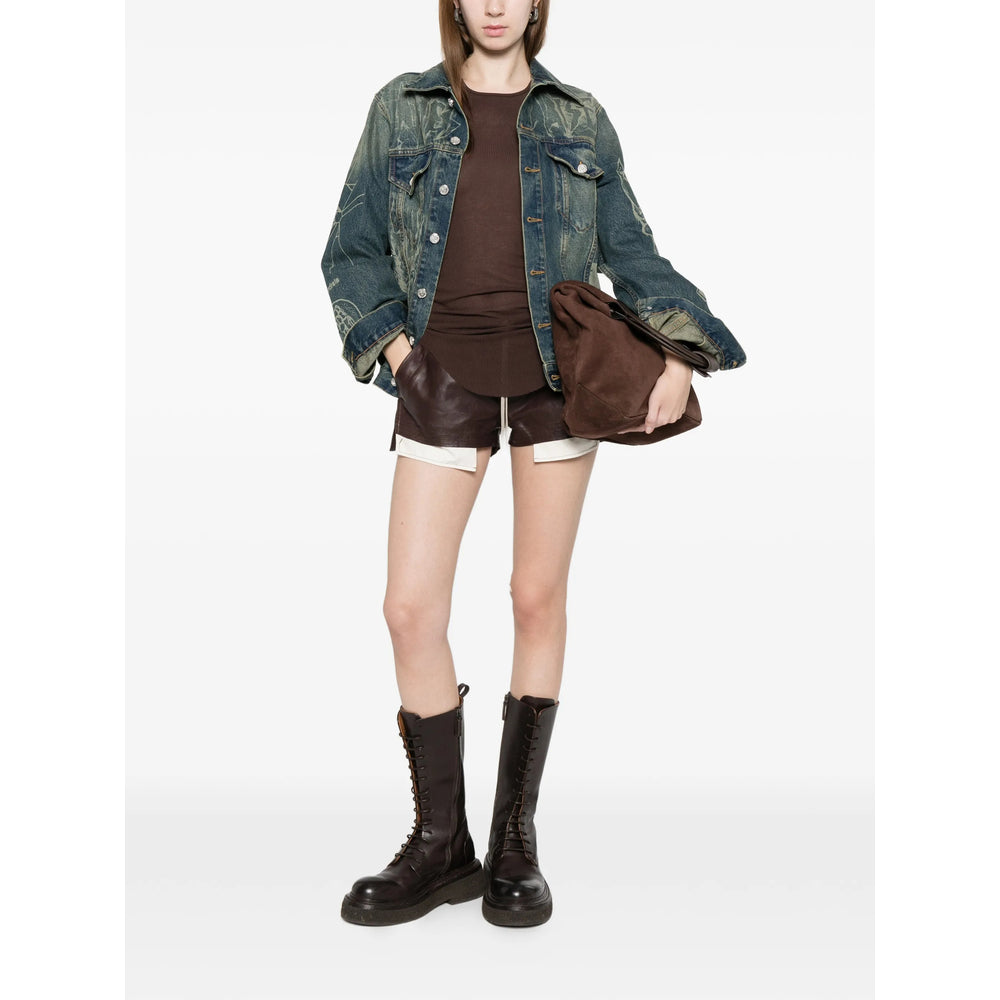 Rick Owens Brown Tops - Vests & Tank Tops Women RICK OWENS