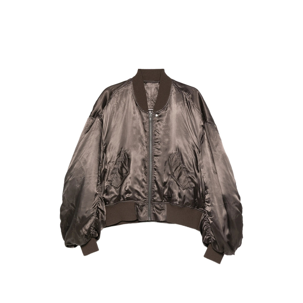 Rick Owens Brown Jackets - Bomber Jackets Women RICK OWENS