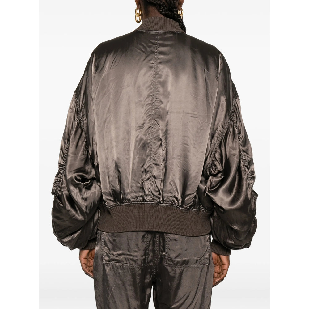 Rick Owens Brown Jackets - Bomber Jackets Women RICK OWENS