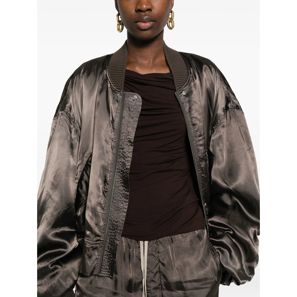 Rick Owens Brown Jackets - Bomber Jackets Women RICK OWENS