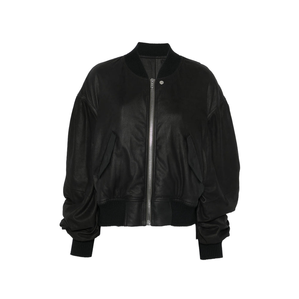 Rick Owens Black Jackets - Bomber Jackets Women RICK OWENS