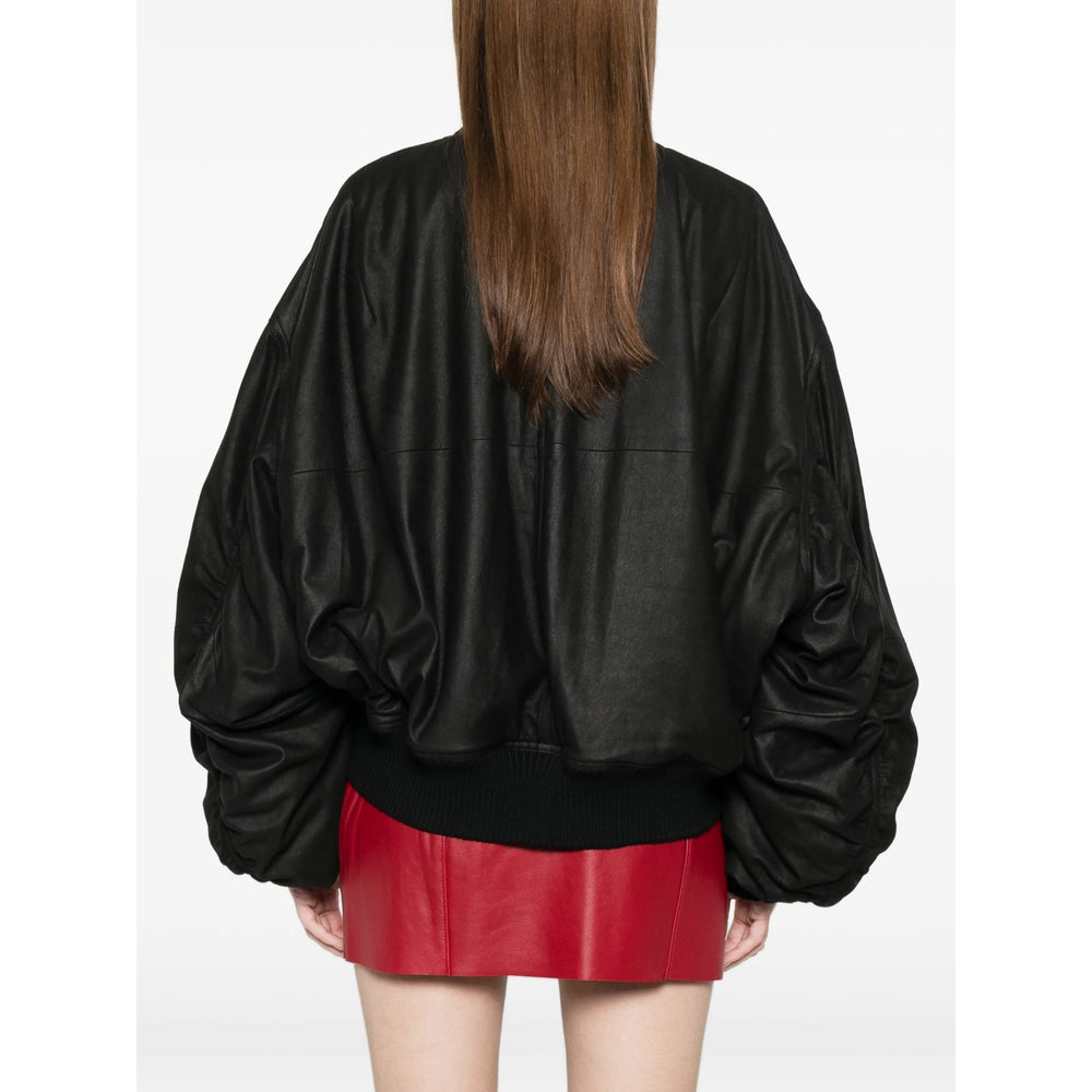 Rick Owens Black Jackets - Bomber Jackets Women RICK OWENS