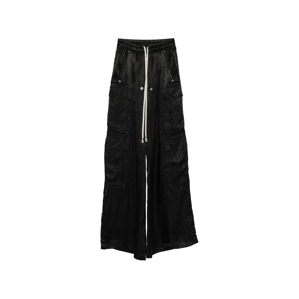 Rick Owens Black Trousers - Straight Trousers Women RICK OWENS