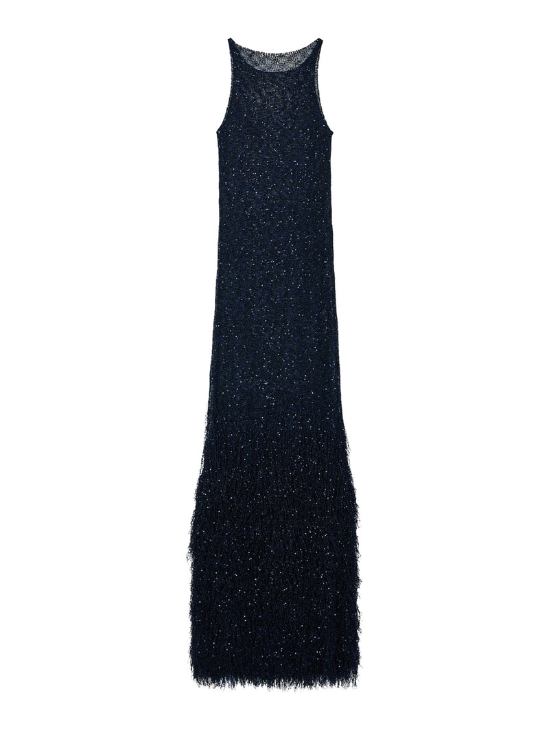 Giorgio Armani Women Long Sequined Knit Dress GIORGIO ARMANI