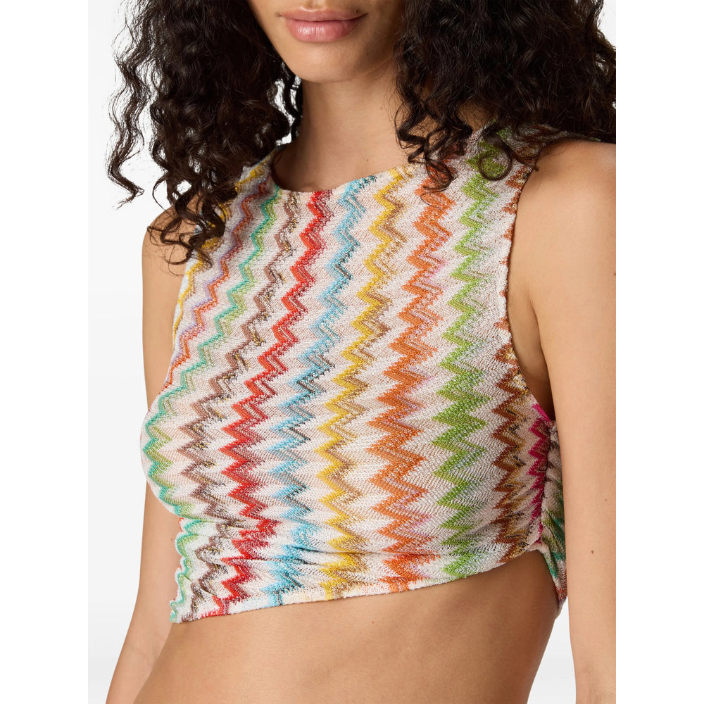 Missoni White Tops - Vests & Tank Tops Women MISSONI