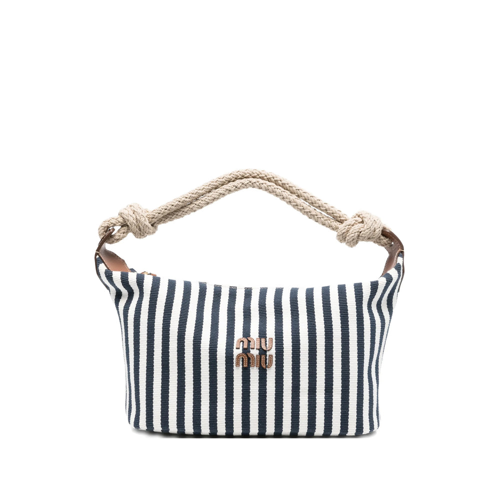 Miu Miu Blue Tote Bags Women MIU MIU