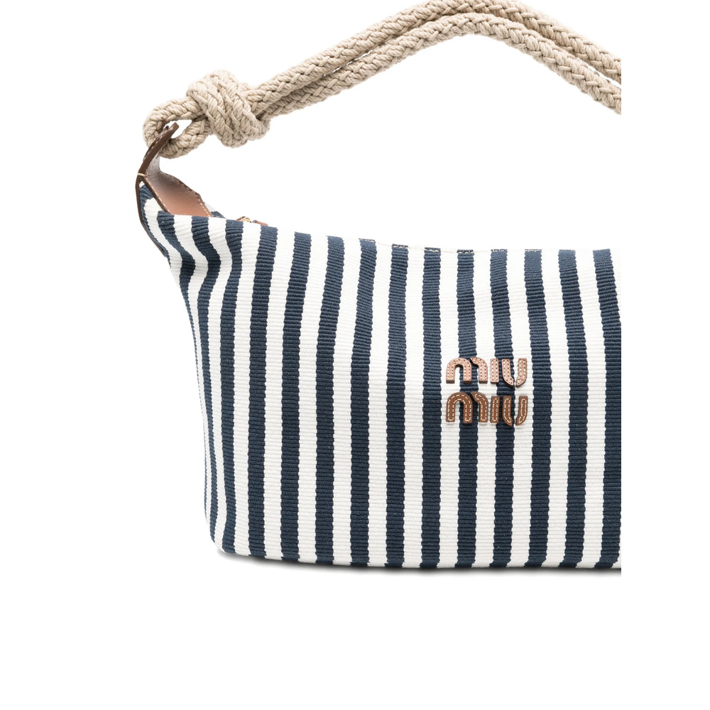 Miu Miu Blue Tote Bags Women MIU MIU