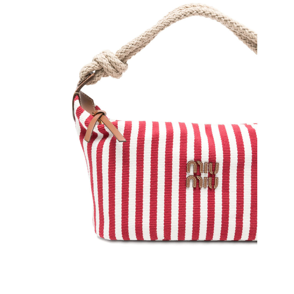 Miu Miu Red Tote Bags Women MIU MIU