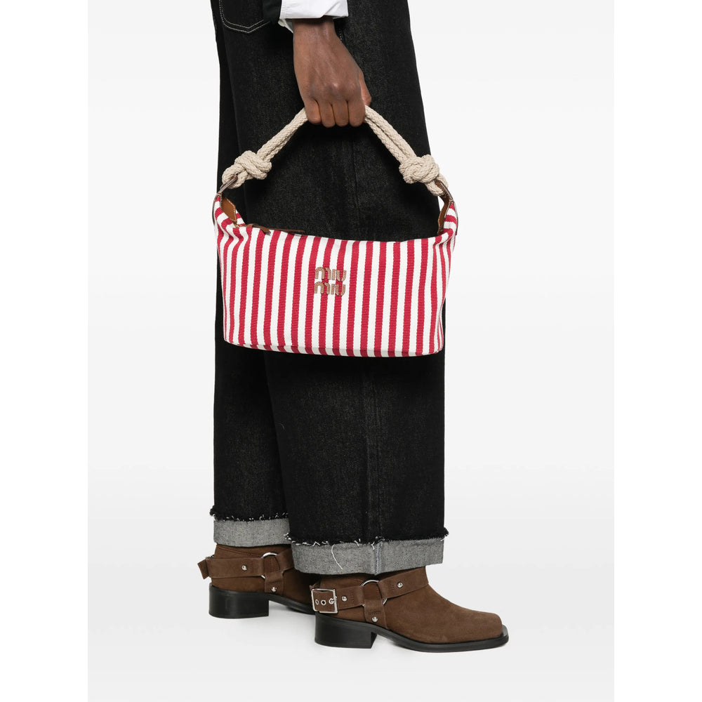Miu Miu Red Tote Bags Women MIU MIU