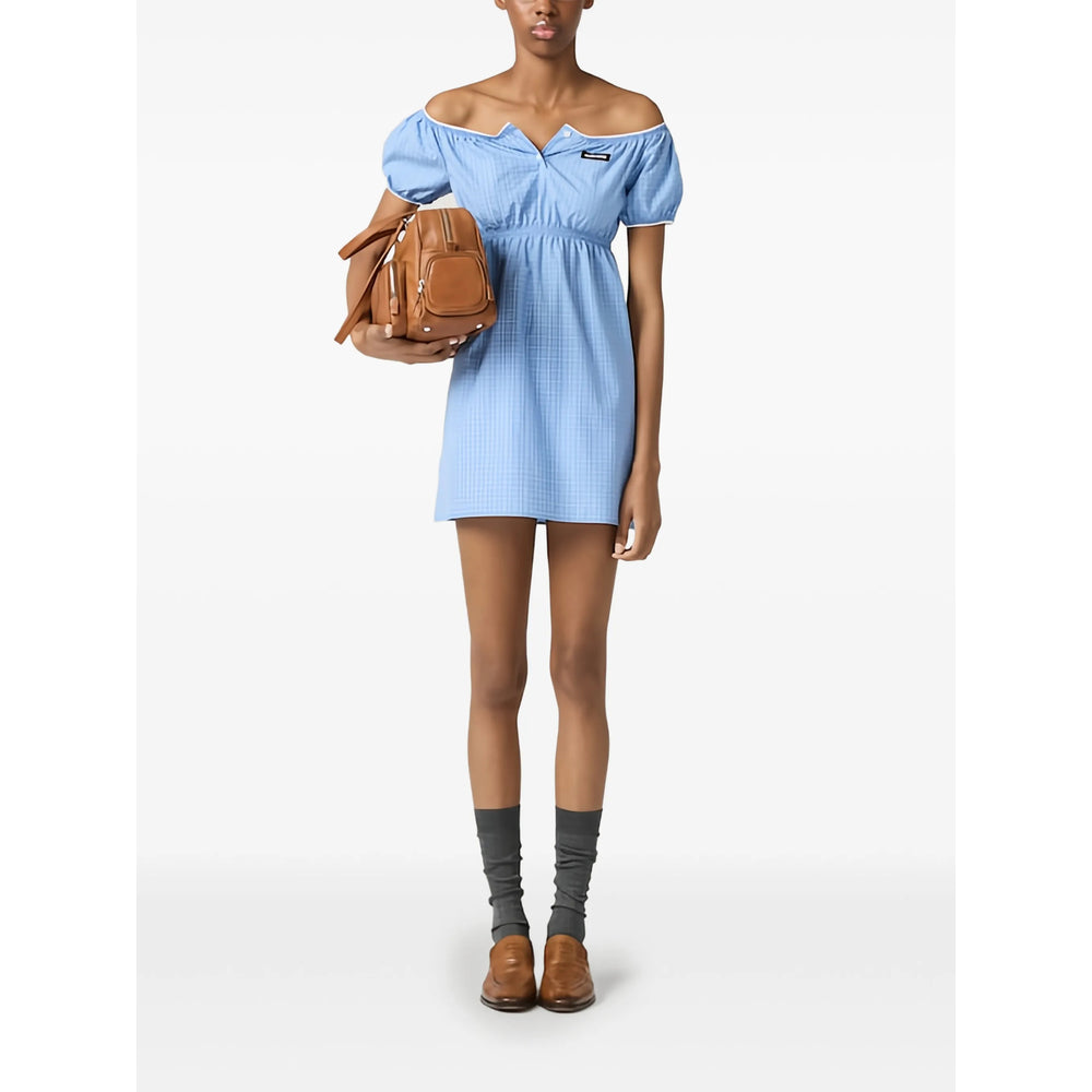 Miu Miu Blue Dresses - Day Dresses Women MIU MIU