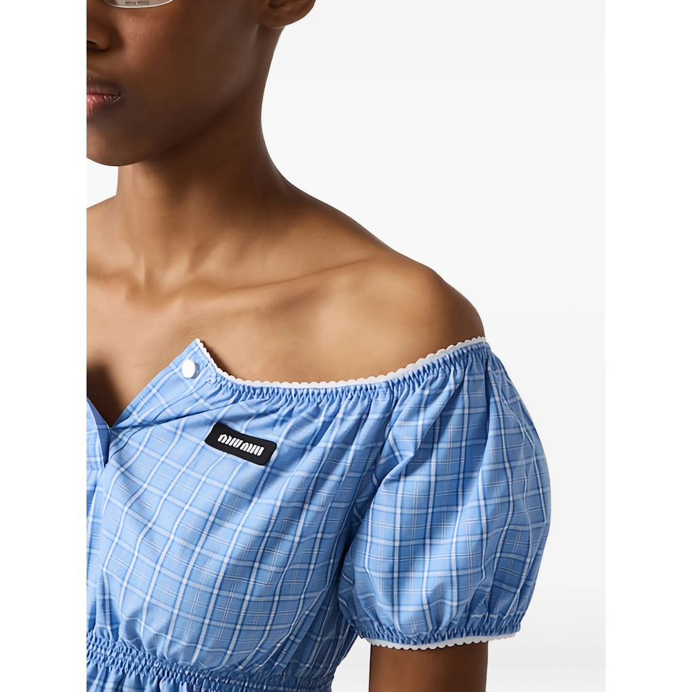 Miu Miu Blue Dresses - Day Dresses Women MIU MIU