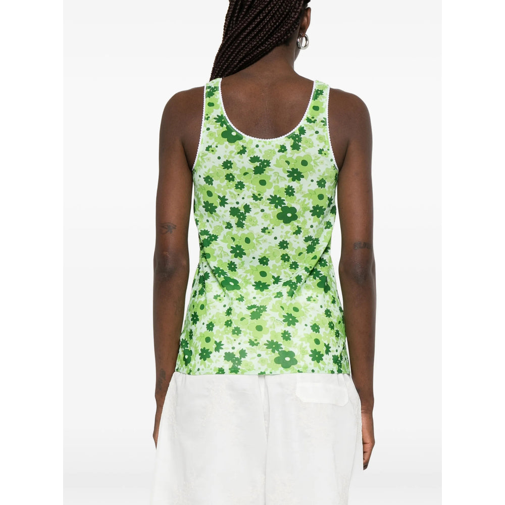 Miu Miu Green Tops - Vests & Tank Tops Women MIU MIU