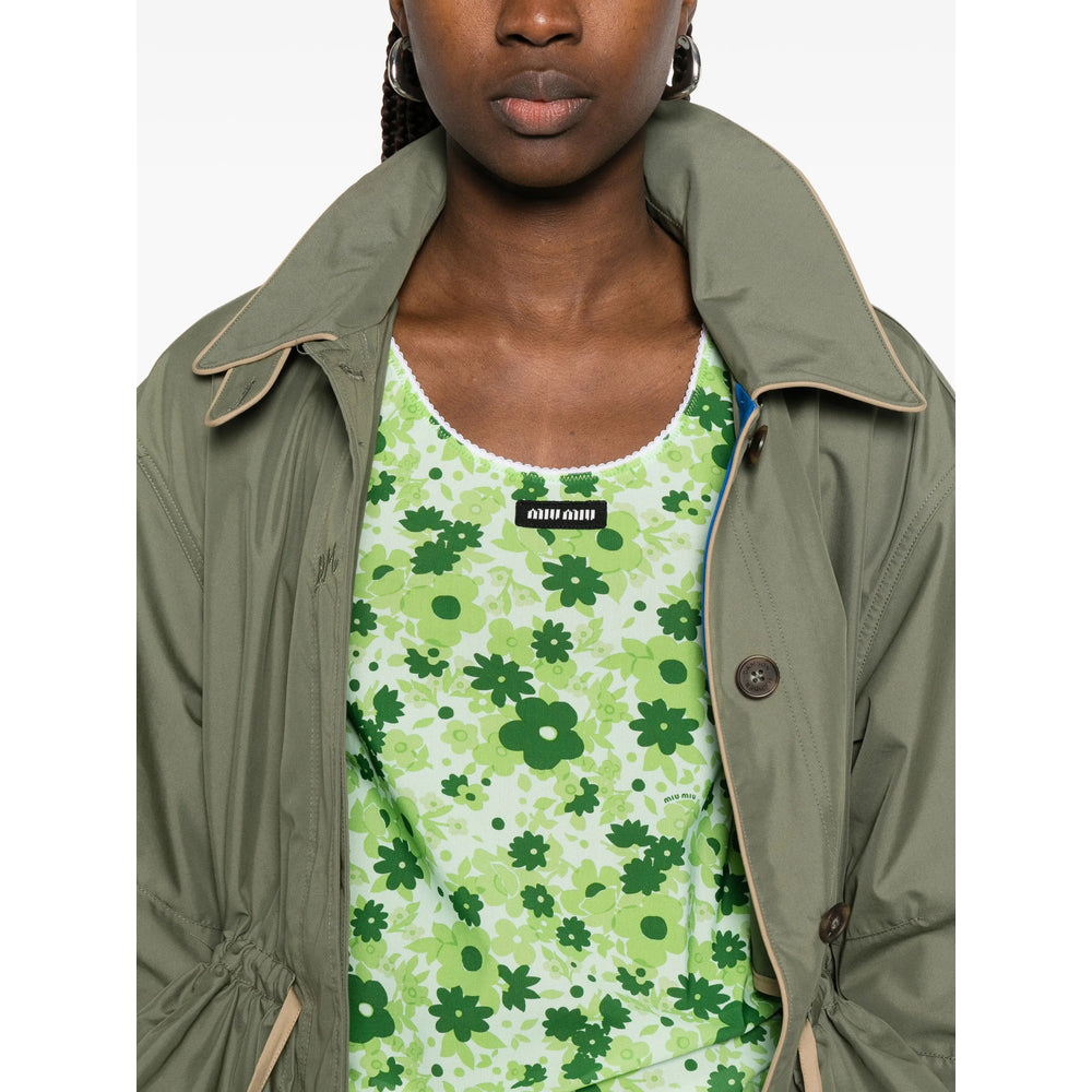 Miu Miu Green Tops - Vests & Tank Tops Women MIU MIU
