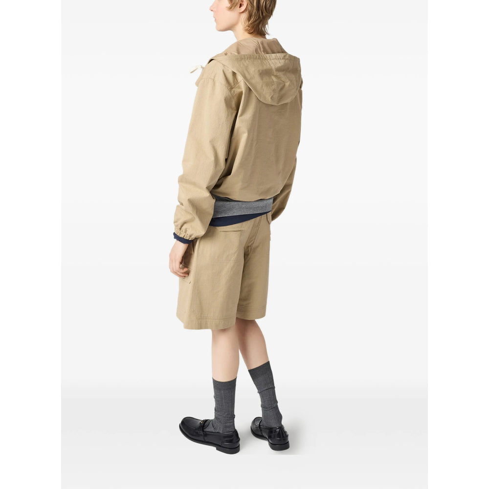 Miu Miu Neutrals Jackets - Oversized Jackets Women MIU MIU