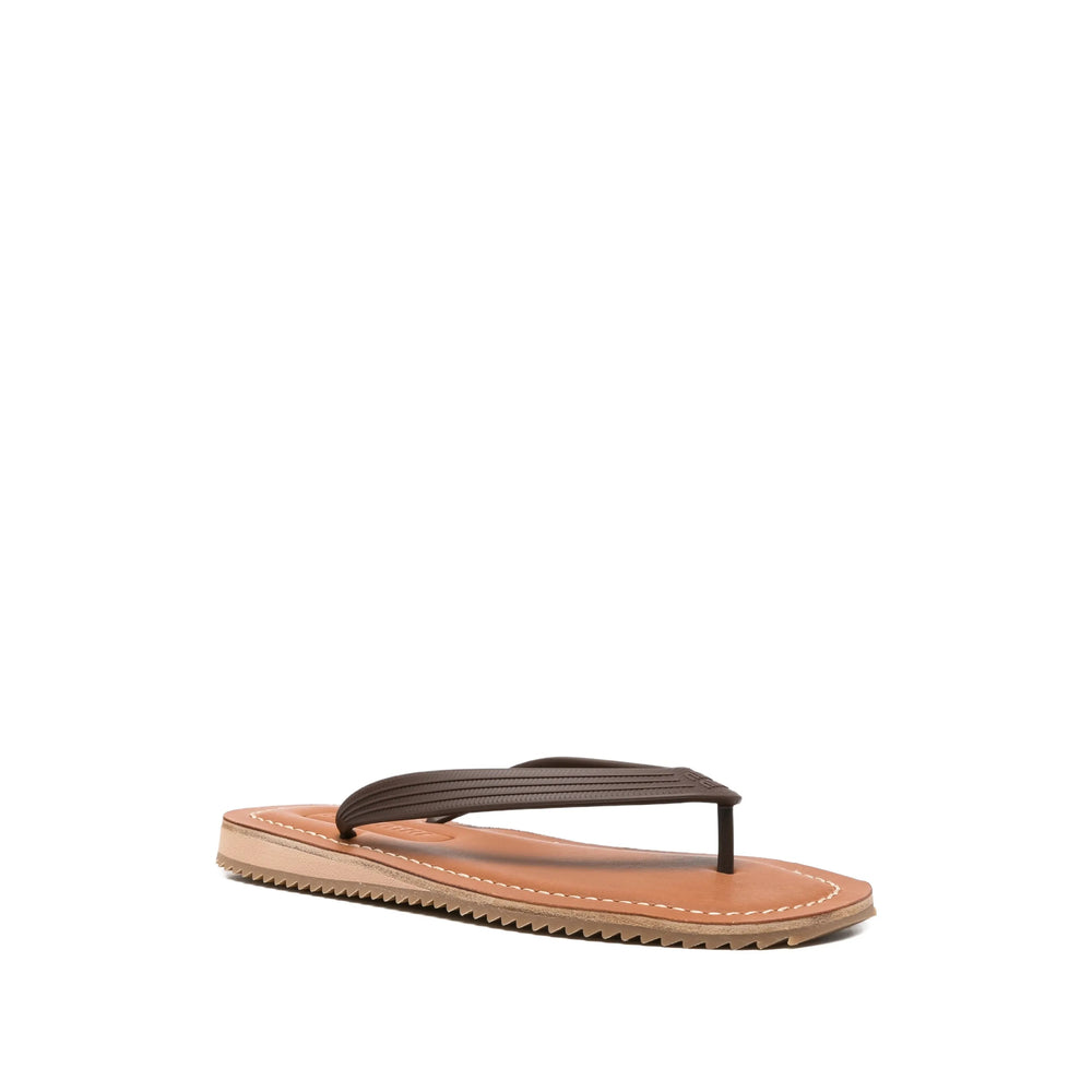 Miu Miu Brown Flip-Flops & Slides Women MIU MIU