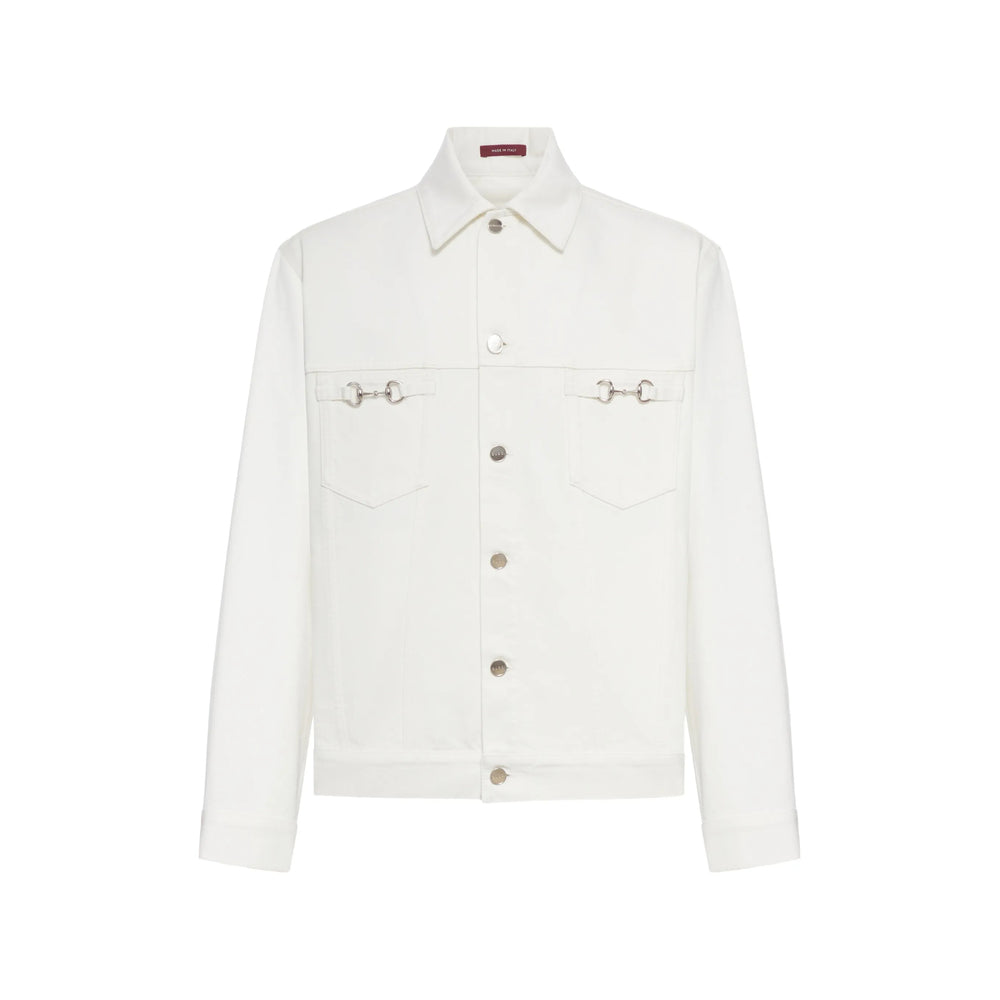 Gucci White Jackets - Denim Jackets Men GUCCI
