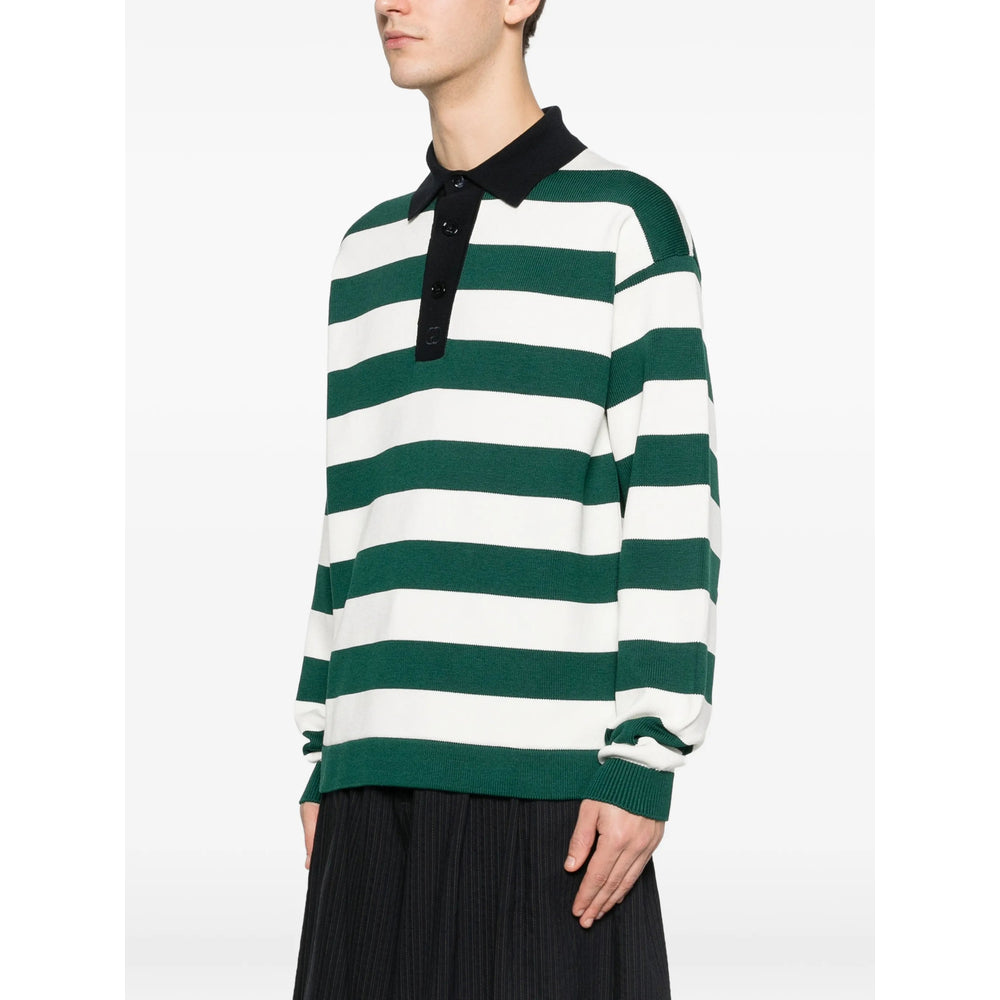 Gucci Green Polo Shirts Men GUCCI