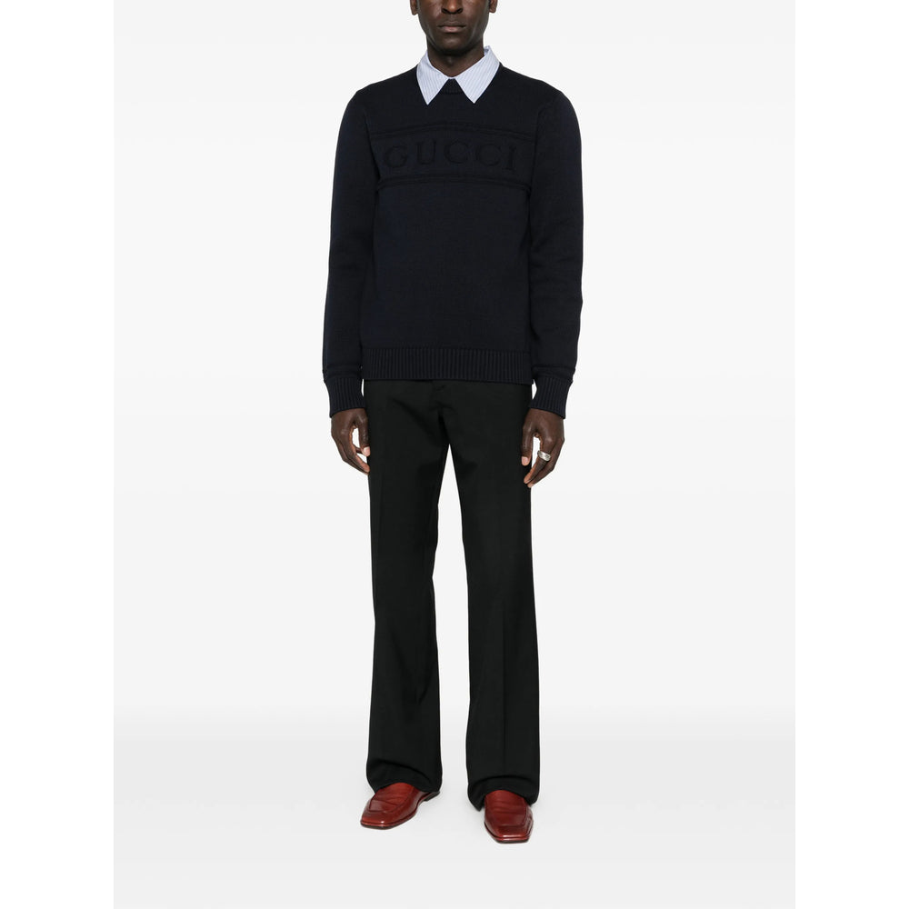 Gucci Blue Sweaters & Knitwear - Jumpers Men GUCCI