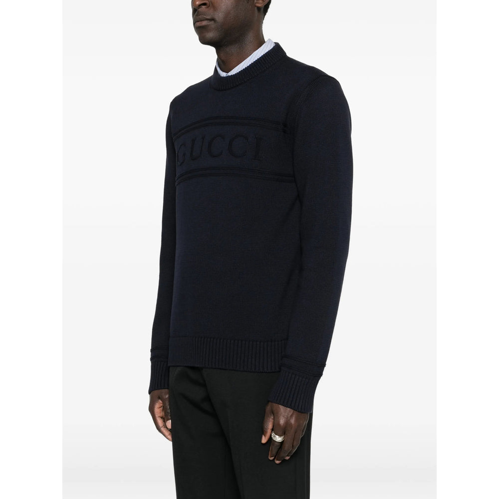 Gucci Blue Sweaters & Knitwear - Jumpers Men GUCCI