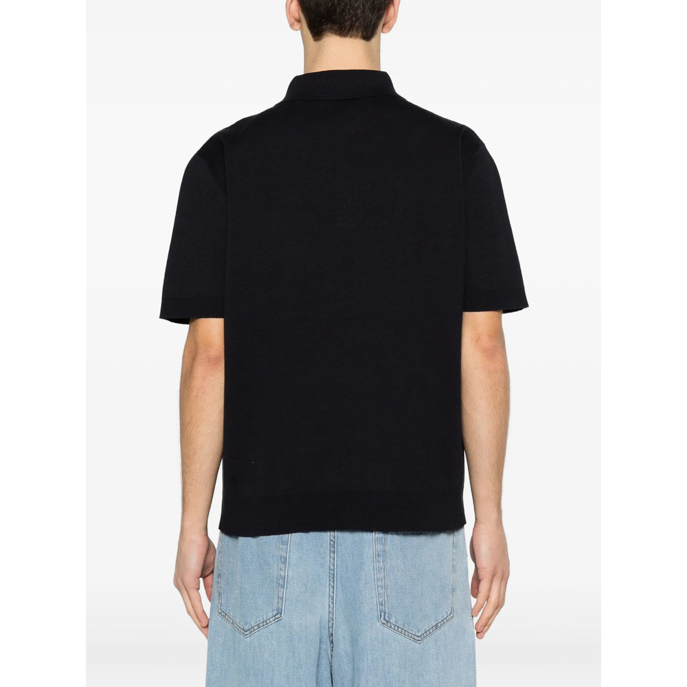 Gucci Blue Polo Shirts Men GUCCI