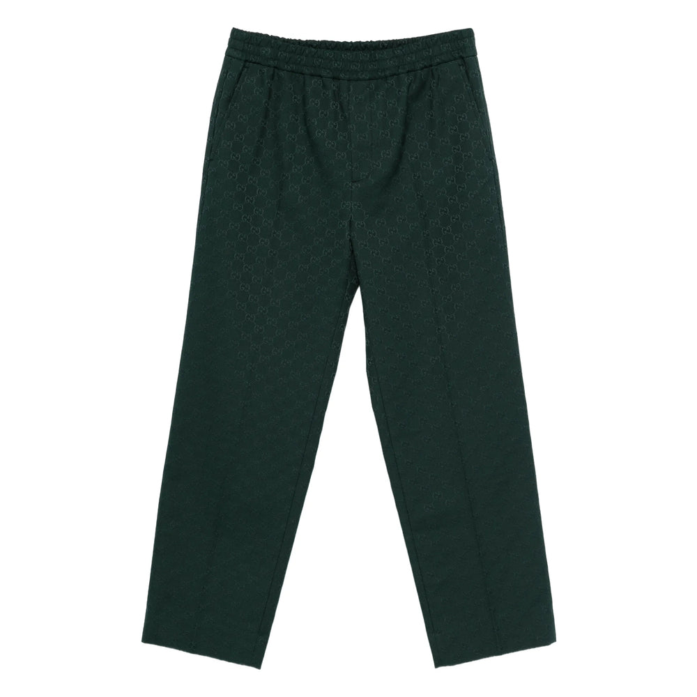 Gucci Green Trousers - Regular & Straight-Leg Trousers Men GUCCI