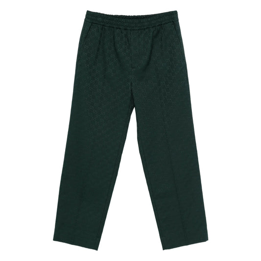 Gucci Green Trousers - Regular & Straight-Leg Trousers Men GUCCI