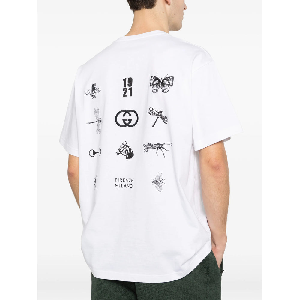 Gucci White T-Shirts & Vests - T-Shirts Men GUCCI