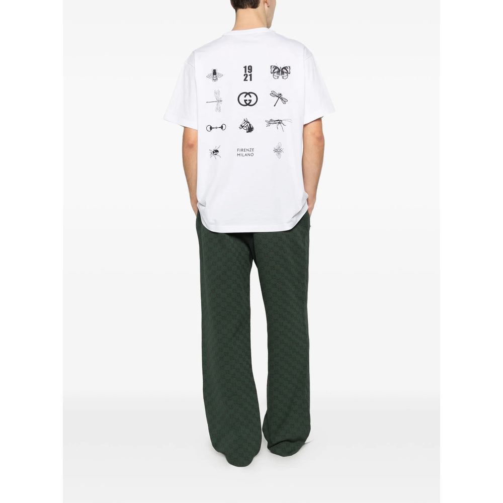 Gucci White T-Shirts & Vests - T-Shirts Men GUCCI