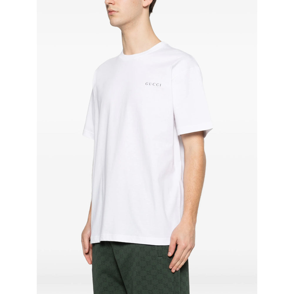 Gucci White T-Shirts & Vests - T-Shirts Men GUCCI
