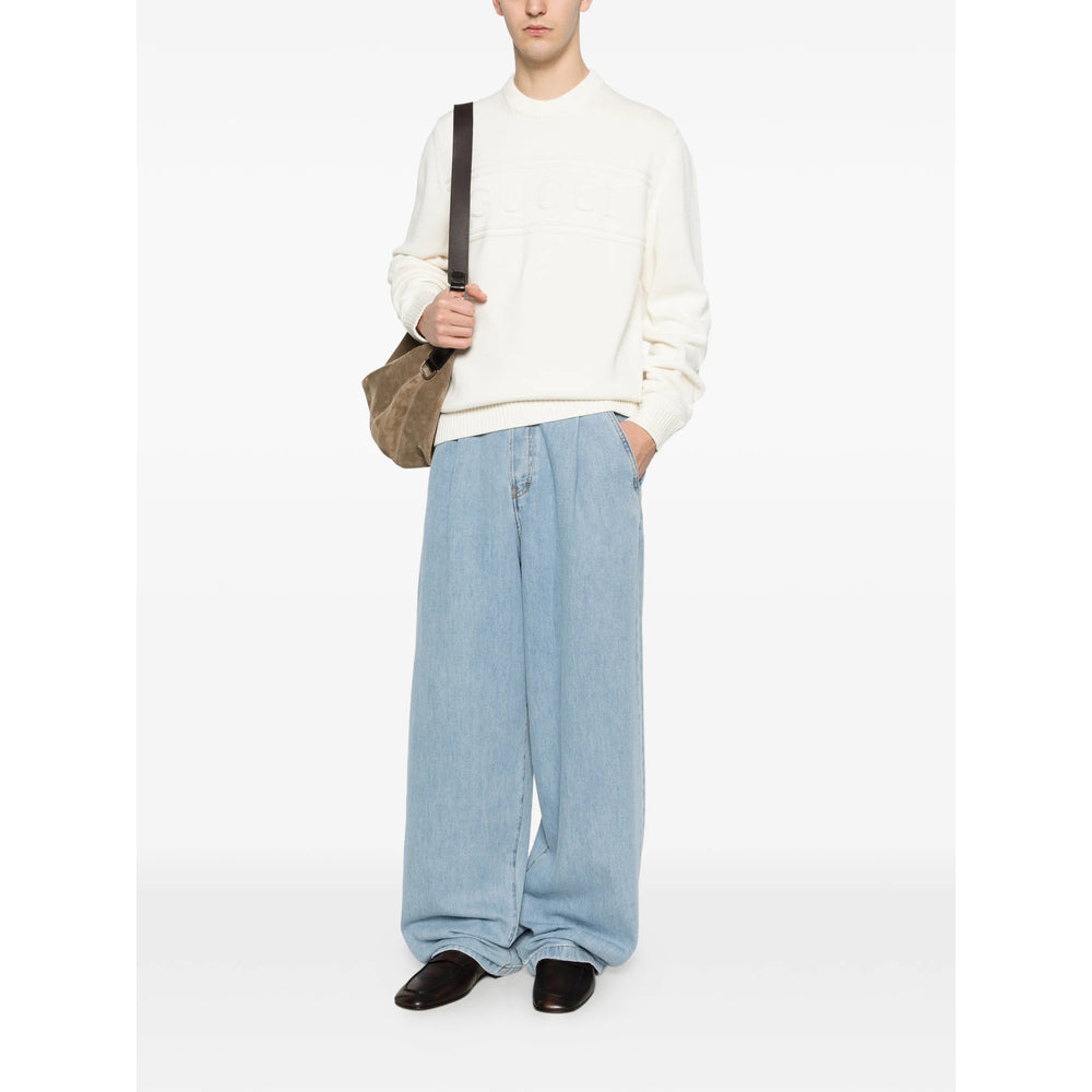 Gucci White Sweaters & Knitwear - Jumpers Men GUCCI