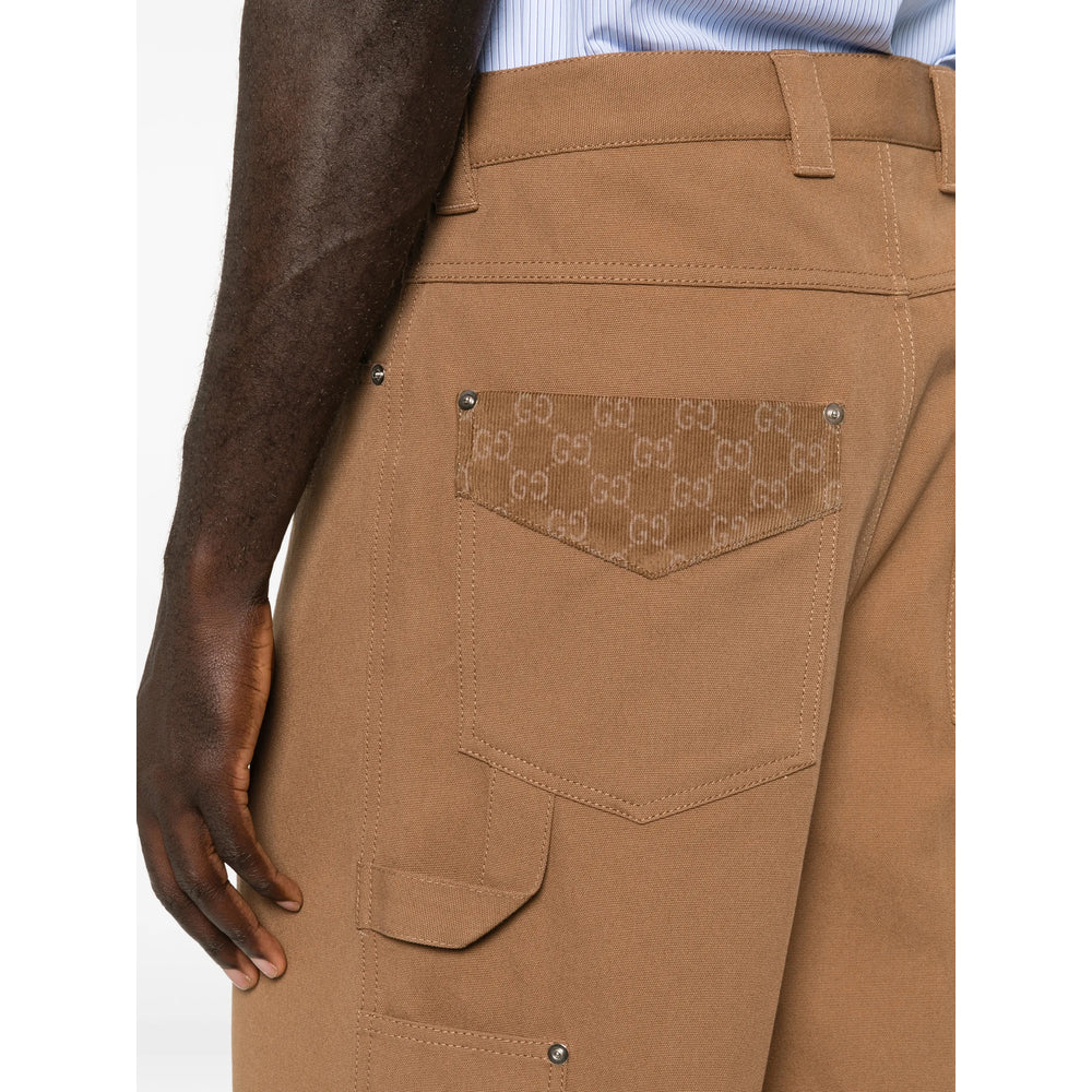 Gucci Brown Shorts - Chino Shorts Men GUCCI