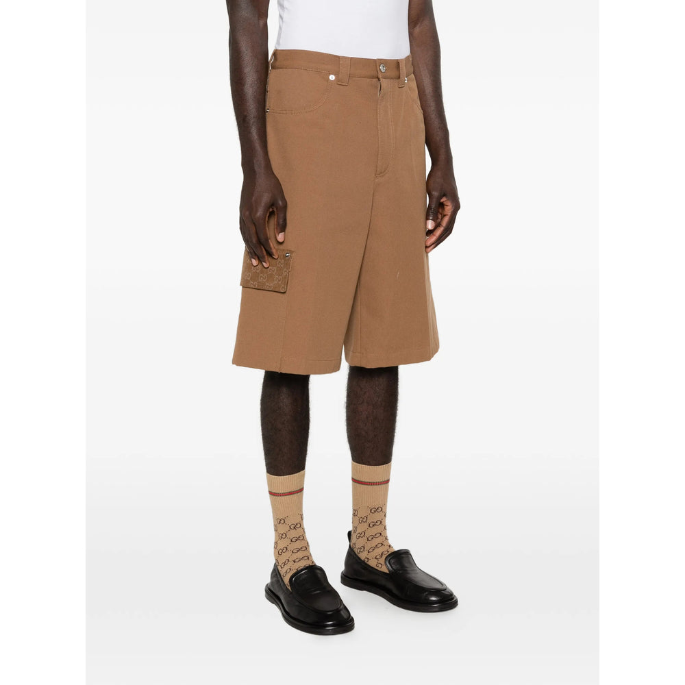 Gucci Brown Shorts - Chino Shorts Men GUCCI