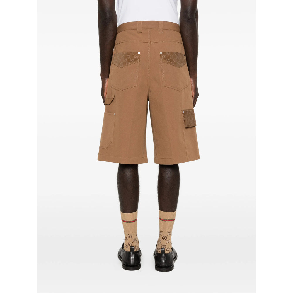 Gucci Brown Shorts - Chino Shorts Men GUCCI