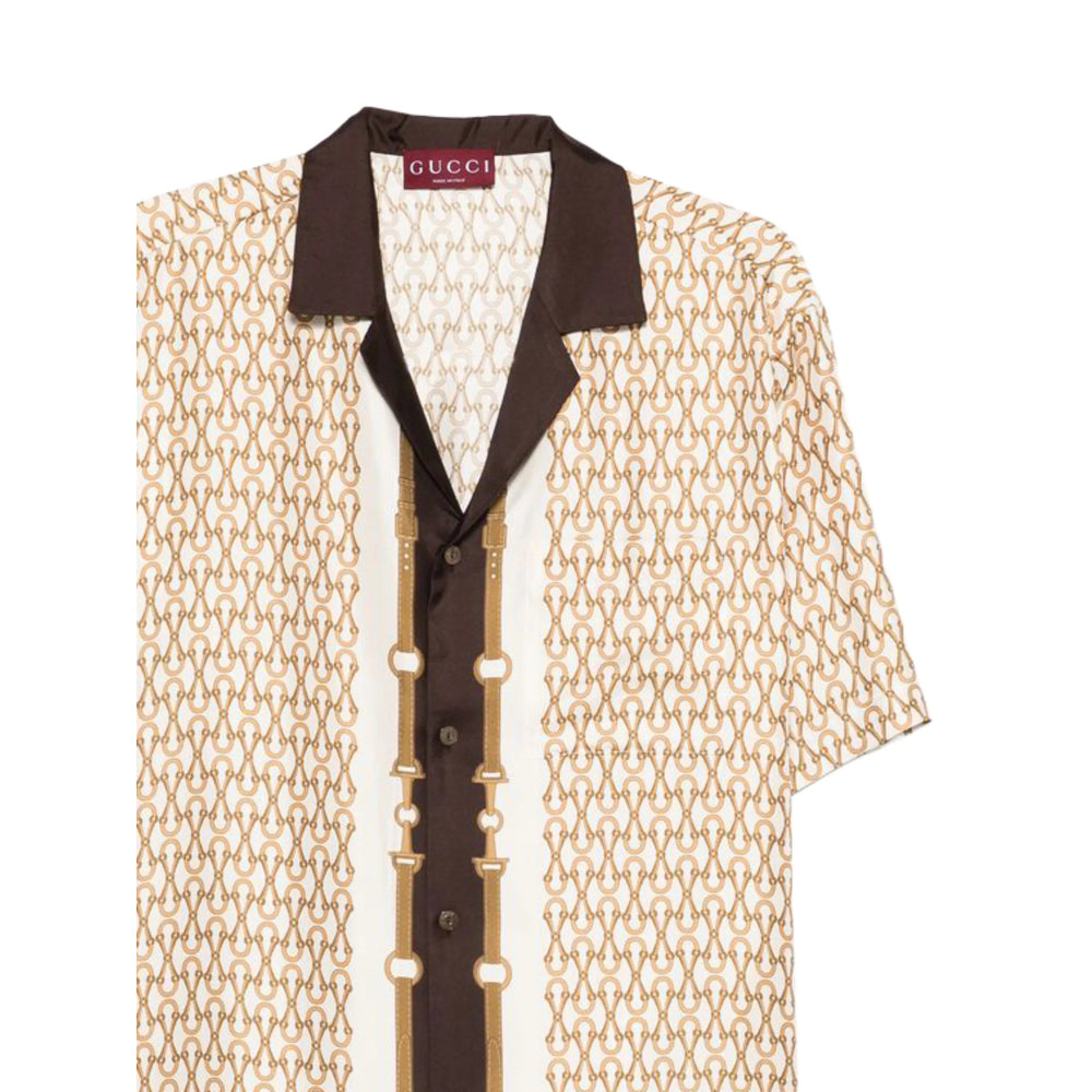 Gucci Neutrals Shirts Men GUCCI