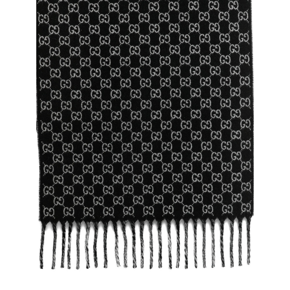 Gucci Black Scarves Men GUCCI