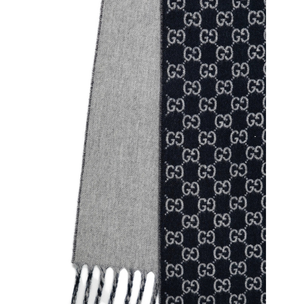 Gucci Blue Scarves Men GUCCI
