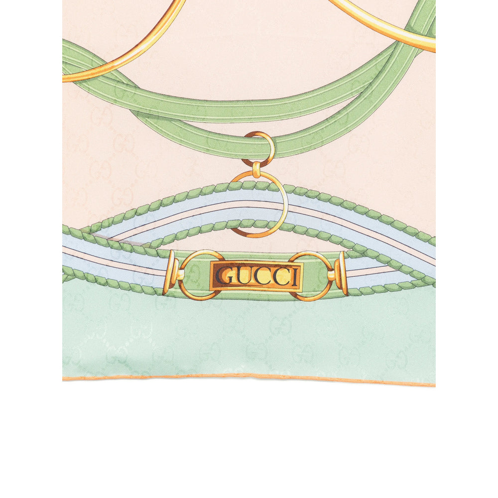 Gucci Green Scarves Women GUCCI