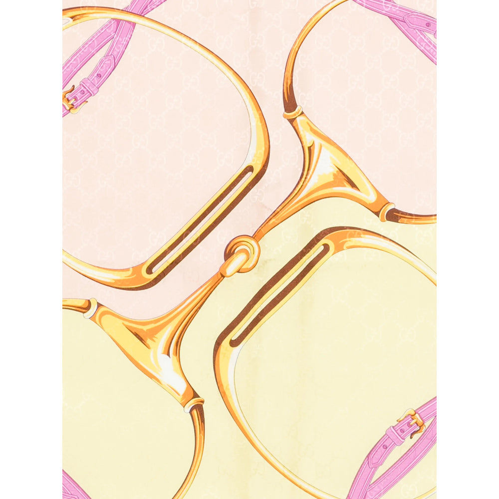 Gucci Pink Scarves Women GUCCI