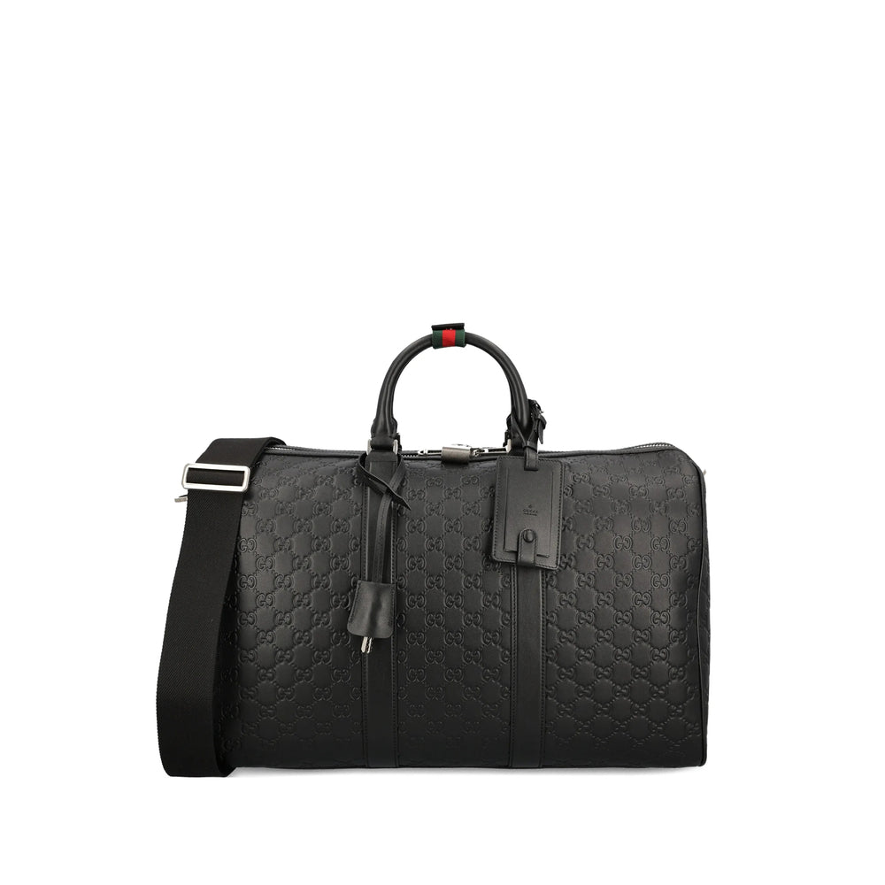 Gucci Black Luggage & Holdalls Men GUCCI