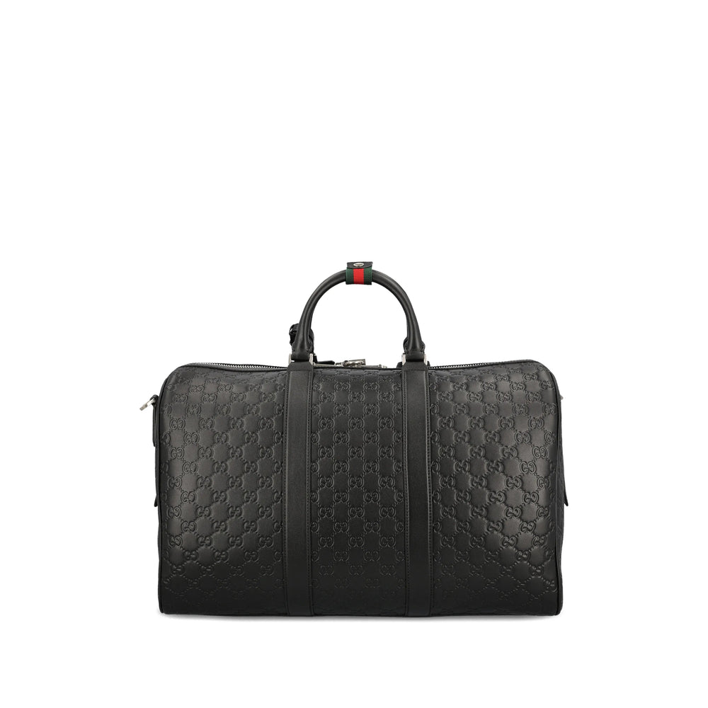 Gucci Black Luggage & Holdalls Men GUCCI