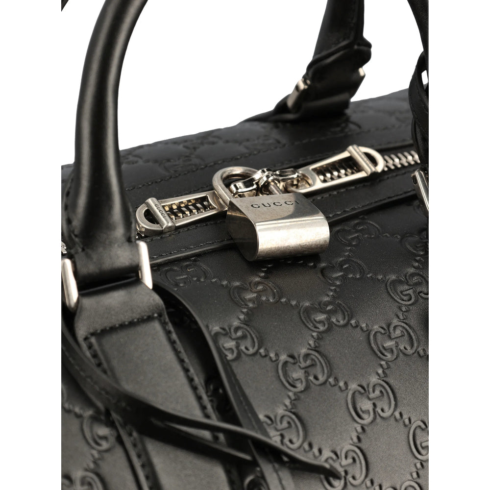 Gucci Black Luggage & Holdalls Men GUCCI