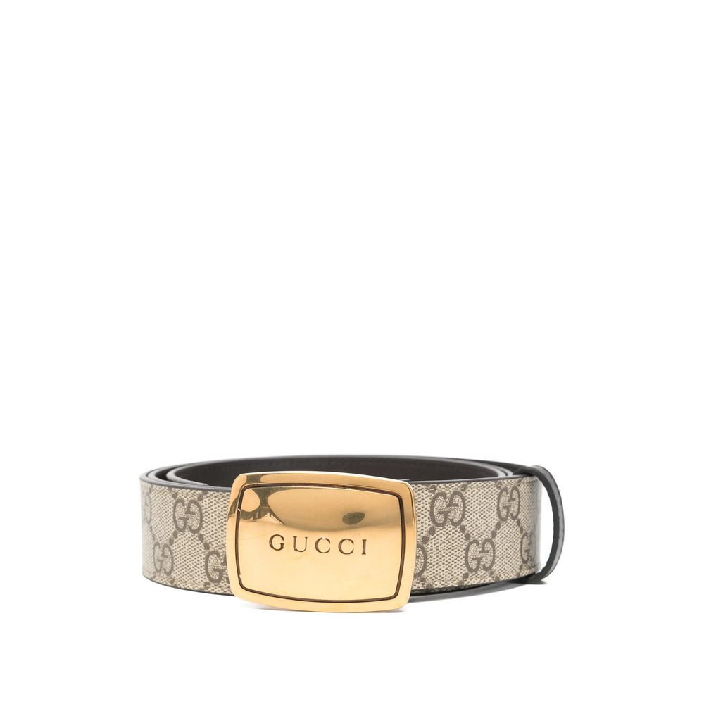 Gucci Neutrals Belts Men GUCCI