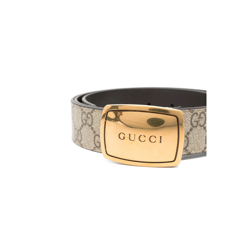Gucci Neutrals Belts Men GUCCI