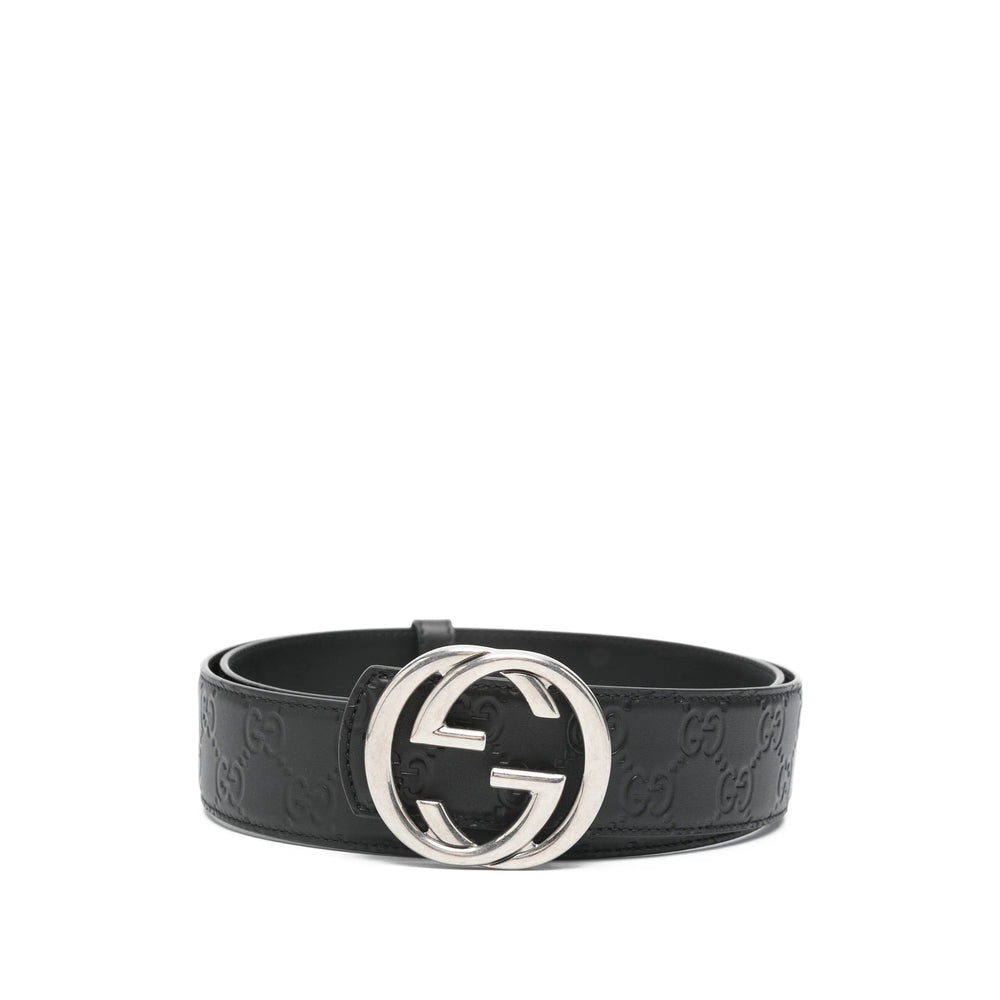 Gucci Black Belts Men GUCCI